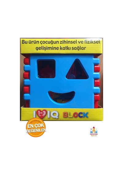Iq Block Ks 815 Blok Oyuncak Seti - Zeka Geliştirici İçerik
