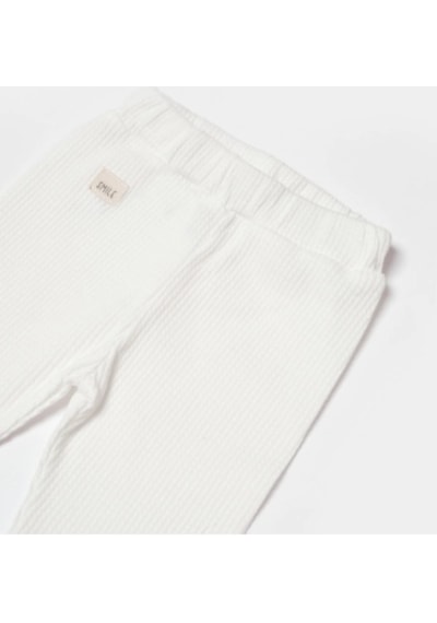 Bibaby Organik Pantolon Waffle Smile Ekru-11302 Ekru