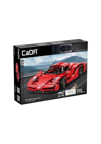 C51304w Cada Red Blade Sport Car 405 Parça Block Oyuncak