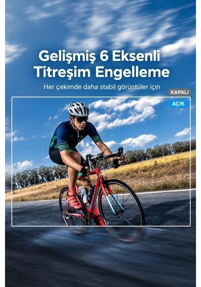 Premium Aksiyon Kamerası Ultra Hd Wifi 4k Ac03 Siyah Sosyal Medya Vlog Anı