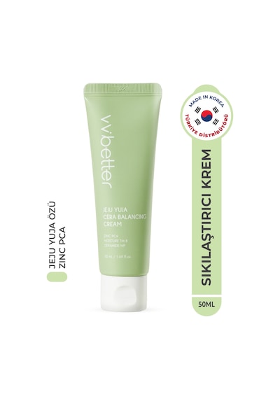 Jeju Yuja Cera Balancing Kore Nemlendirici Krem 50 ML