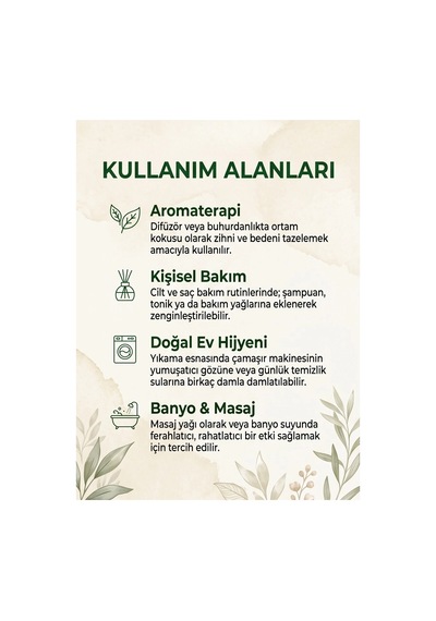 6 Adet - Nioli Melaleuca Viridiflora Yağı 20 Ml Diğer