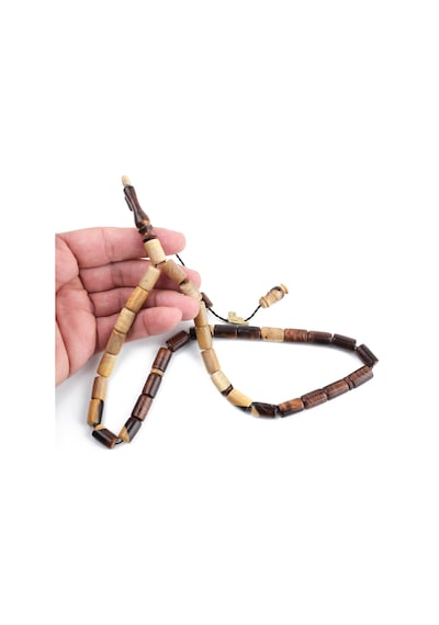 Cocus Ağacı Yumuşak Kesme Kesim 8.5x14mm Tesbih