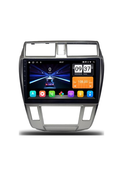 Snp Serisi Honda City Ve Jazz 2009 İle 2012 Dijital Klima Uyumlu 9 İnç Android Multimedya Sistemi 4-64 Gb Hafıza Carplay Android Auto Ve Geri Görüş Kamerası