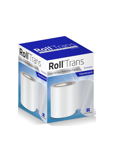Roll Trans Perfore Polietilen Flaster 5 CM x 5 M