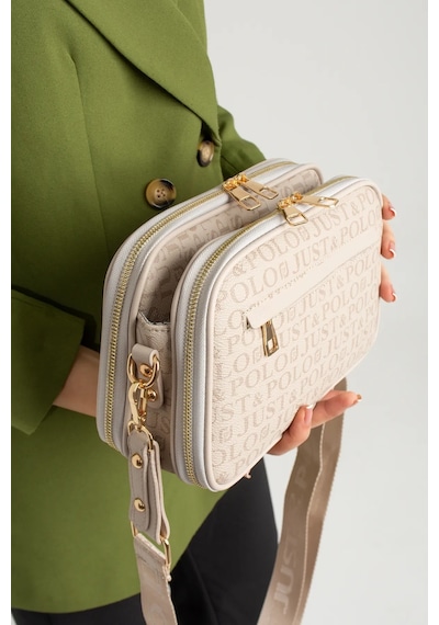 Just Polo Kadın Taş Orta Boy Şıklığı Ve Konforu Buluşturan Omuz Çantası Shoulder Bag 342053mh