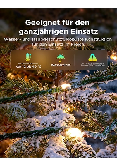 Govee Noel Işıkları, Rgbwıc 20m Dış Mekan Noel Aydınlatması, Noel Ağacı İçin 200 Led'li İç Mekan Peri Işıkları, Şekil Haritalama, 130'dan Fazla Sahne Modu, Aıgc, Alexa İle Uyumlu, Yeşil Kablo Siyah Govee Noel Işıkları, Rgbwıc 20m Dış Mekan Noel Aydınlatması, Noel Ağacı İçin 200 Led'li İç Mekan Peri Işıkları, Şekil Haritalama, 130'dan Fazla Sahne Modu, Aıgc, Alexa İle Uyumlu, Yeşil Kablo Siyah