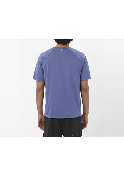 Salomon Shakeout Core Ss Tee Erkek Koşu Tişörtü Lc2841000 Mor