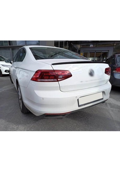 Volkswagen Passat B8 İçin Uyumlu Hybrid Spoiler (2015+)Piano Black