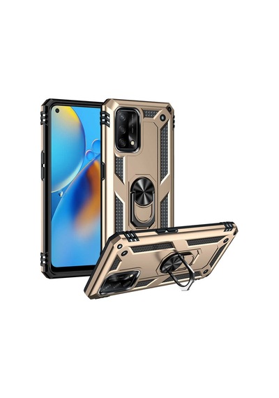 Zore A74 4g Kılıf Ogaa Vega Kapak - Gold