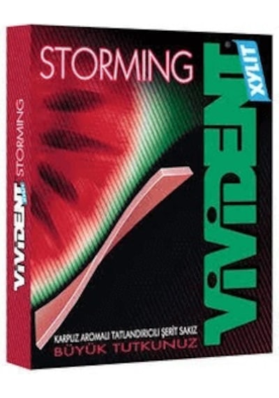Vivident Xylit Storming Karpuz Aromalı Sakız 18 x 33 G