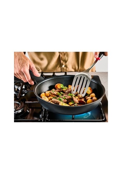 Wok Tava, 28 Cm Boyutunda Kaliteli Malzeme Açık Bej