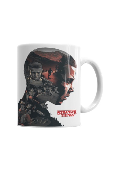 Stranger Things Kupa Bardak Porselen No32461 Karışık