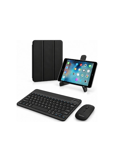 Microcase Honor Pad 20 Pro 12 İnch Tablet İle Uyumlu 3 Kademeli Sleeve Serisi Standlı Kılıf Siyah- Al5578