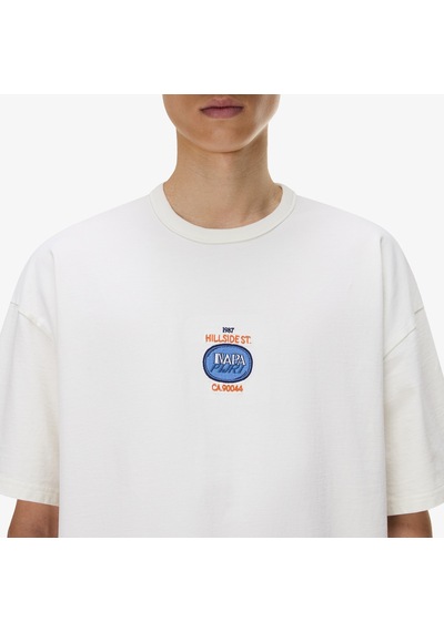 Napapijri S-krous Erkek Beyaz T-shirt Np0a4g3s2061