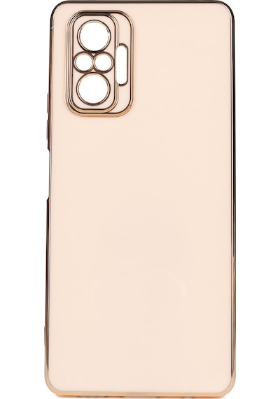 Xiaomi Redmi Note 10 Pro Parlak Kenarli Bark Silikon Kilif 547680998
