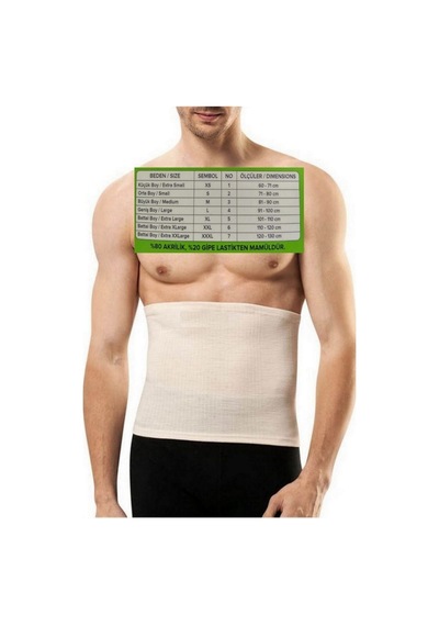 Medikaltec Unisex Bel Korsesi Klasik Ce 1