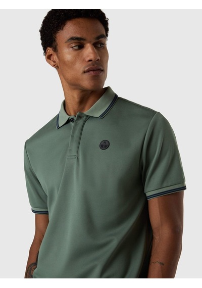 North Sails Kısa Kollu Erkek Polo Yaka T-shirt-33495 Yeşil