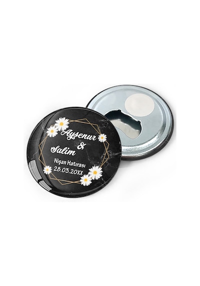 Yarendavetiyeotuz9 Metal Açacak Magnet Düğün - Nişan - Kına - Nikah - Söz (25 Adet) (517606589)