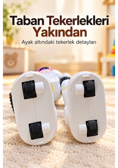 Zenvia Uzaktan Kumandalı Robot Oyuncak Dans Ve Şarkı Modlu Znv2026