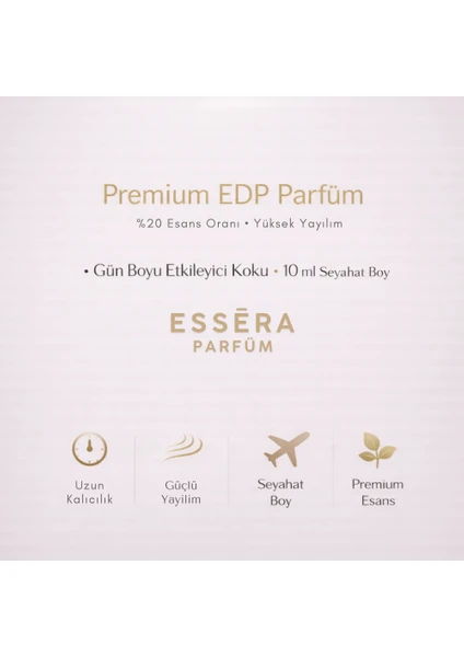 Essera Parfüm 2x10 Ml Edp Erkek Parfüm Set Aromatik - Odunsu