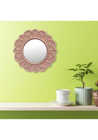 Dekoratif 9" Soluk Pembe Yuvarlak Çiçekli Seramik Vurgulu Duvar Aynası, Ekli Asma Halkalı Duvar Aynası, Oturma Odası, Yatak Odası, Banyo, Koridor Ve Giriş Yolu İçin Dekoratif Dekor & Dekoratif 9" Soluk Pembe Yuvarlak Çiçekli Seramik Vurgulu Duvar Aynası, Ekli Asma Halkalı Duvar Aynası, Oturma Odası, Yatak Odası, Banyo, Koridor Ve Giriş Yolu İçin Dekoratif Dekor &