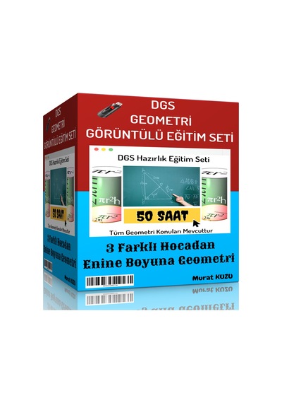Dgs Geometri Görüntülü Eğitim Seti 50 Saatlik Özel Anlatım