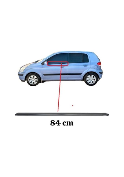 Hyundai Getz Çıta Cam Sıyırıcı Fitil Ön Dış Sol 2003-2011