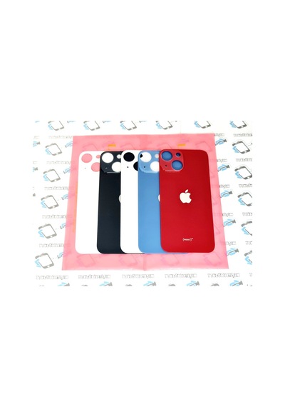 Apple Uyumlu iPhone 13 Mini Arka Pil Batarya Kapağı (Cam)
