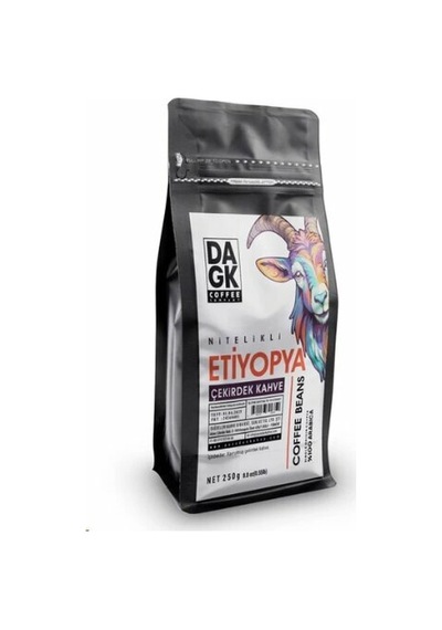 Dagk Etiyopya Çekirdek Kahve 250gr Çekirdek