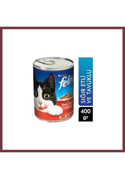 Storeşahin Konserve Sığır Etli Yaş Kedi Maması 400gr 1 Adet Shn0720