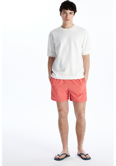Lcw Swımwear Mercan Kısa Boy Basic Erkek Deniz Şortu
