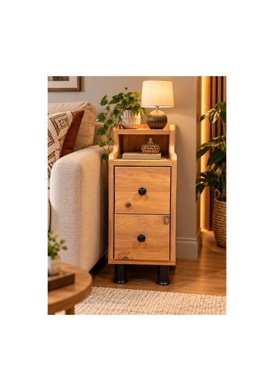 Çok Amaçlı Modern Yan Sehpa Organizer Yatak Odası Komodin 25cm Ahşap Görünümlü Ev Tamamlayıcı Kahverengi - 926882295 Kahverengi Çok Amaçlı Modern Yan Sehpa Organizer Yatak Odası Komodin 25cm Ahşap Görünümlü Ev Tamamlayıcı Kahverengi - 926882295 Kahverengi