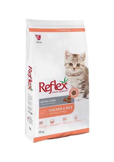 Reflex Tavuklu Yavru Kedi Maması 15 Kg