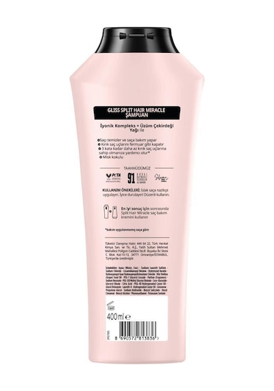 Gliss Split Hair Miracle Şampuan 400 ML