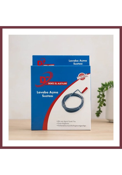 Storeşahin Spiral Esnek Yay Lavabo Gider Açıcı 5 M Shn0720
