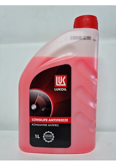 Lukoil Konsantre Organik Kırmızı Antifriz 1 Lt Kırmızı - Pembe