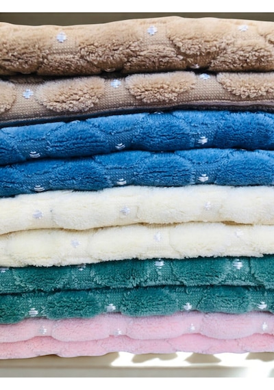 Miosse Pure 10 Adet 30x50 Cm Lüx %100 Pamuk El-yüz-misafir Havlusu Çok Renkli