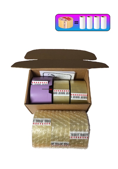 Tuybox Lila 6 Bant 720 Yaprak. Koli Bandı Ile Tüy Toplar. Tüy Toplama Rulosu Yerine. Lila