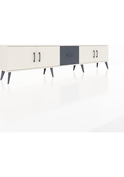 Arges Tv Ünitesi 2 Raflı Tek Çekmeceli 4 Kapaklı 220x30x51 Aytaşı-aytaşı/antrasit Aytası/antrasıt - Aytası Arges Tv Ünitesi 2 Raflı Tek Çekmeceli 4 Kapaklı 220x30x51 Aytaşı-aytaşı/antrasit Aytası/antrasıt - Aytası
