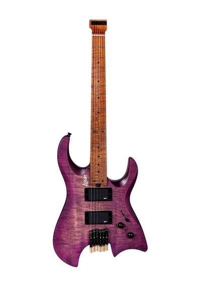 Luxars S-g63-6 Vts Headless Elektro Gitar Vıolet + Gıgbag