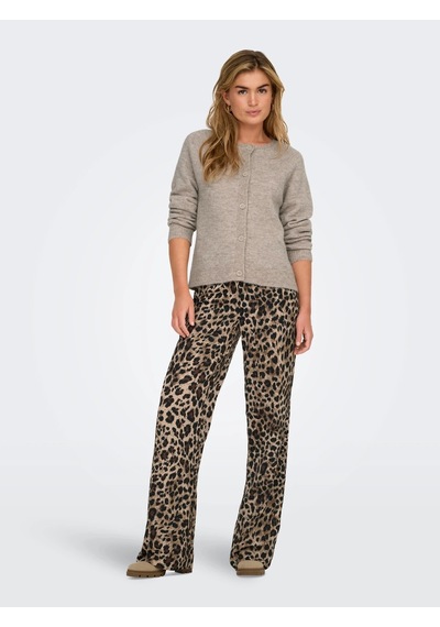 Only Onlthalia Life Hw Wide Kadın Pantolon 15342314 Leopar