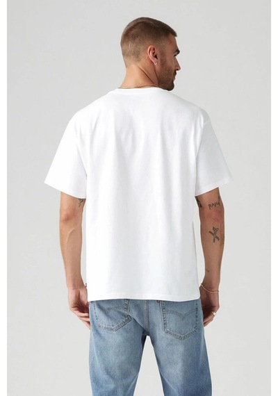 Levi's Erkek Bisiklet Yaka Beyaz T-shirt - A9440-0002 Beyaz