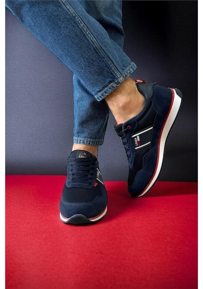Erkek Günlük Sneaker Spor Ayakkabı Lacivert-Lacıvert Lacivert