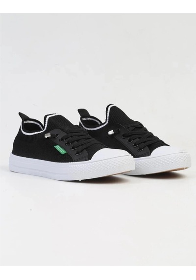 United Colors Of Benetton Benetton Bni-10233 Siyah Kadın Sneaker Spor Ayakkabı