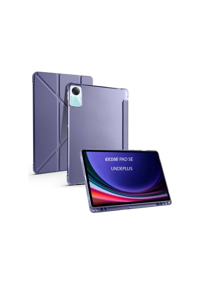 Xiaomi Uyumlu Redmi Pad Se Kılıf Kalem Bölmeli Trifolding Case