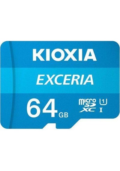64 Gb Kioxia Excerıa Micro Sd C10 Lmex1L064Gg2