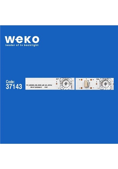 Tcl 40s305 40'' 3 Adet Tv Led Bar Tvnizin İçindeki Led Barla Aynısı Olduğunu Görmeden Almayınız. Led Bar Ürünlerinde Paket Açıldığında İade Kabul Edilmemektedir.