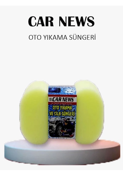 Car News Oto Lastik Parlatıcı 4 Lt Ve Oto Yıkama Süngeri