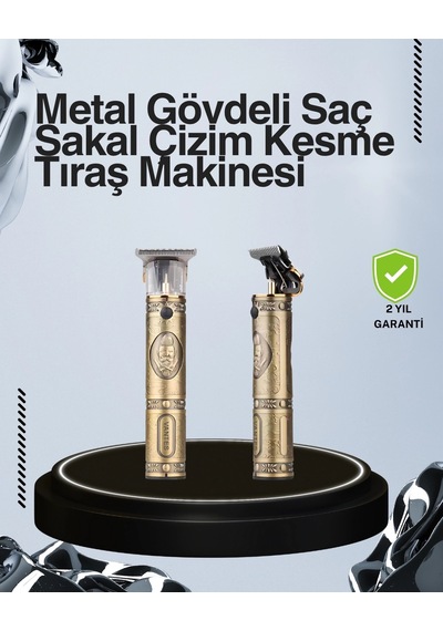 Ceylan Adam Kompakt Tasarımlı, Uzun Pil Ömürlü Saç Sakal Kesme Makinesi